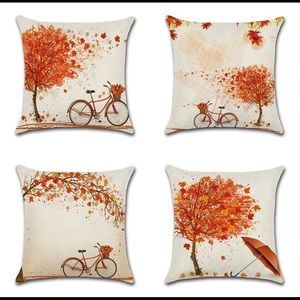 Cute fall throw pillows cases!